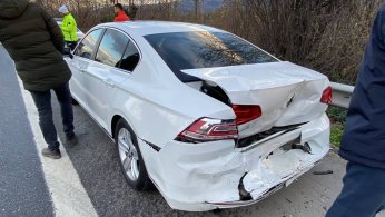 TEM’de 9 araçlı zincirleme kaza