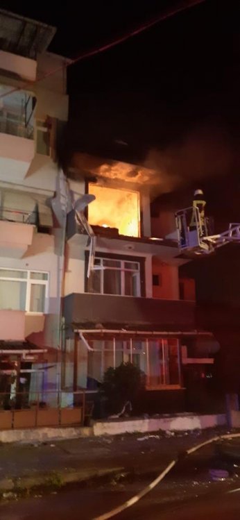 Gölcük'te patlama meydana geldi