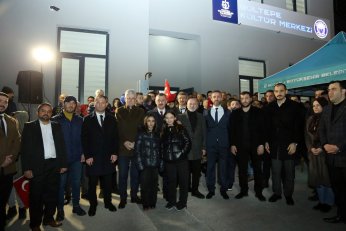 Kültür Merkezinde ilk ders Büyükakın’dan