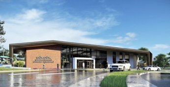 Yeni terminalde çalışmalar hızla sürüyor