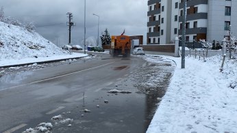 Beklenen kar yüksek kesimlere düştü