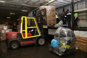 Ayni Yardım Merkezi’nden 60 tır yardım gönderildi