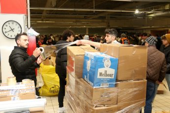 Ayni Yardım Merkezi’nden 60 tır yardım gönderildi