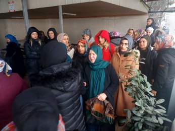 Cemile’yi son yolculuğuna uğurladık