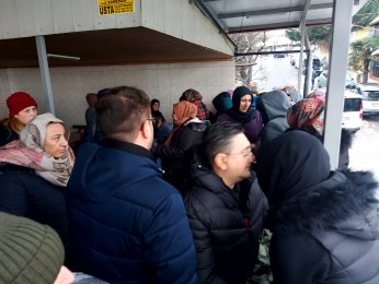 Cemile’yi son yolculuğuna uğurladık