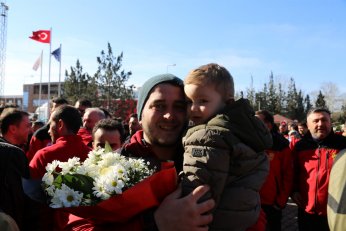 Kahramanlar Kocaeli’ne döndü