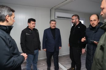 Koca, Büyükşehir’in  hastanesini inceledi