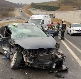 Aynı belediyeden 3 müdür kazada yaralandı