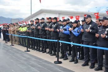 Yaşamını yitiren polis,  törenle uğurlandı