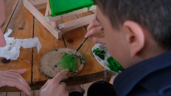 Misafir çocuklar,  Ormanya’yı keşfetti