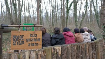 Misafir çocuklar,  Ormanya’yı keşfetti