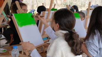 Misafir çocuklar,  Ormanya’yı keşfetti