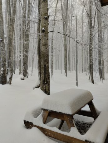 Eriklitepe’de kar kalınlığı 30 santimi aştı