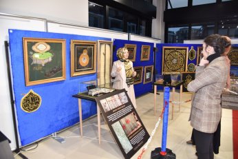 Kutsal emanetler  sergisi açıldı