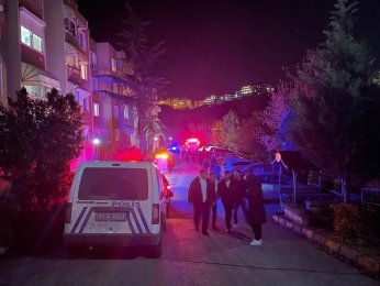 İstinat duvarı çöktü, 4 apartman tahliye edildi