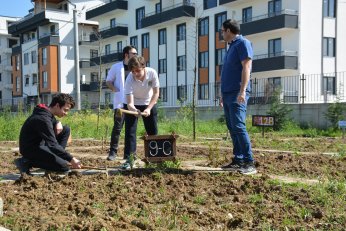 Öğrenciler kendi  sebzelerini üretiyor