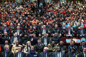 Kocaeli İtfaiyesi’ne Devlet Üstün Fedakârlık Madalyası