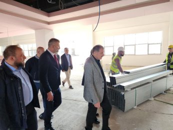 Yeni hastanede çalışmalar başladı