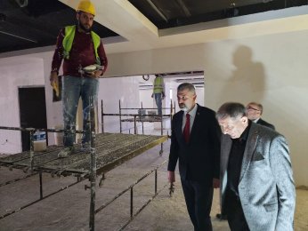 Yeni hastanede çalışmalar başladı