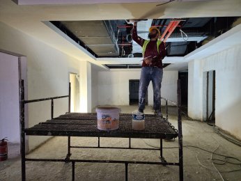 Yeni hastanede çalışmalar başladı