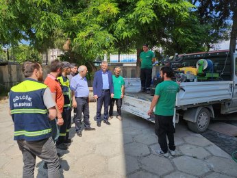 Sezer Defne’de hastane açılışına katıldı