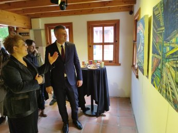 Yalı Evleri’nde kişisel resim sergisi açıldı