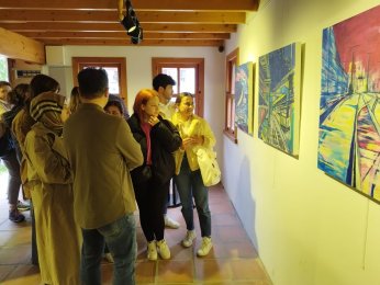 Yalı Evleri’nde kişisel resim sergisi açıldı