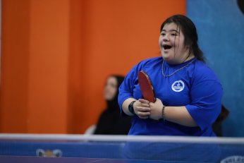 Özel sporcular yeteneklerini gösterdi