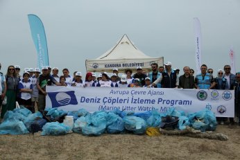 Uzunkum Sahili’nde ikinci kıyı temizliği