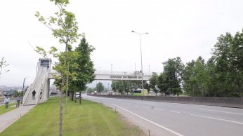 Büyükakın’dan üst geçitlerde inceleme