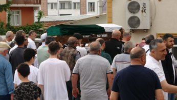 Eşi tarafından katledilen kadın son yolculuğuna uğurlandı