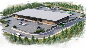 Büyükakın terminal  inşaatını inceledi