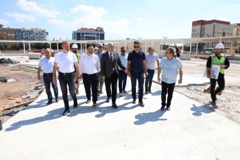 Gündoğdu, Milli İrade Meydanı’nı inceledi