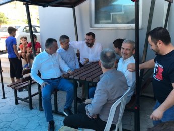 Cami cemaatinden  Büyükakın’a teşekkür