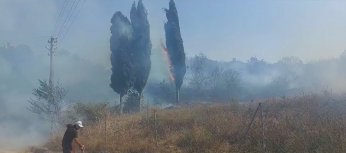 Aynı saatte 3 farklı bölgede yangın çıktı