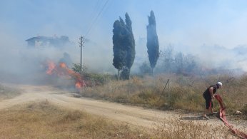 Aynı saatte 3 farklı bölgede yangın çıktı
