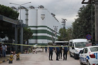 Cumhuriyet savcısı, patlama bölgesinde inceleme yapıyor