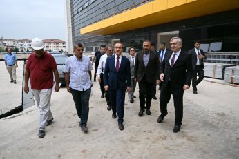 Vali Yavuz, yatırımları inceledi