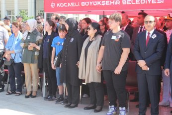 Kaymakam Özdemir’e veda töreni yapıldı