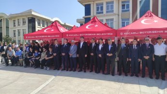 Kaymakam Özdemir’e veda töreni yapıldı