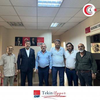 Tekin Uygur ziyaretlerini sürdürüyor