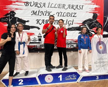 Körfezli karateciler çok başarılı 