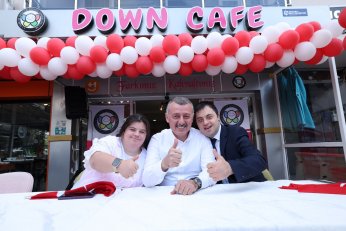 Başkan, özel çocukları TOGG ile tura çıkardı