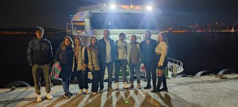 Turkuaz, Uzer Makina’yı boğazda ağırladı