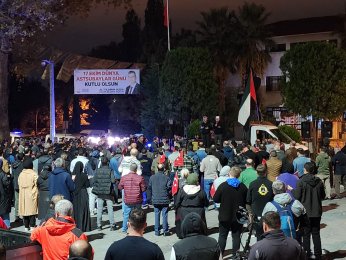 Gölcük, Filistin için tek yürek oldu