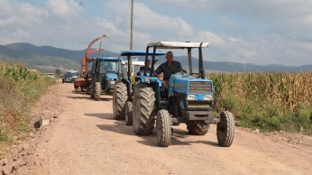 Büyükşehirle çiftçinin yolu hep açık
