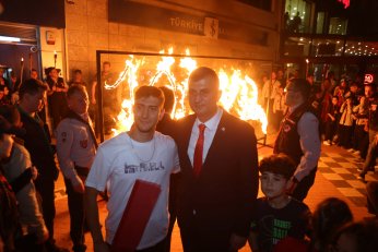 Gölcük’te fener alayı coşkusu