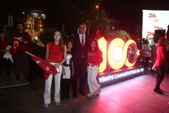 Gölcük’te fener alayı coşkusu