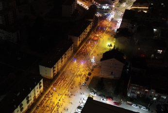 Gölcük’te fener alayı coşkusu