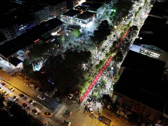 Gölcük’te fener alayı coşkusu